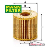 Achat de MANN-FILTER HU 7019 z Filtre à huile pas chères