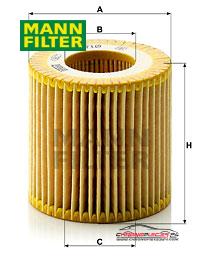 Achat de MANN-FILTER HU 710 x Filtre à huile pas chères