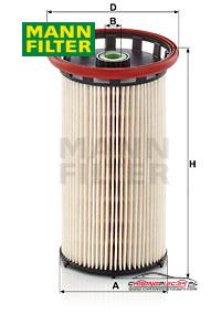 Achat de MANN-FILTER PU 8028 Filtre à carburant pas chères