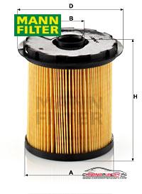 Achat de MANN-FILTER PU 822 x Filtre à carburant pas chères