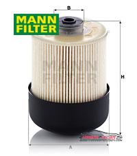 Achat de MANN-FILTER PU 9011 z KIT Filtre à carburant pas chères