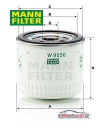 Achat de MANN-FILTER W 9050 Filtre à huile pas chères