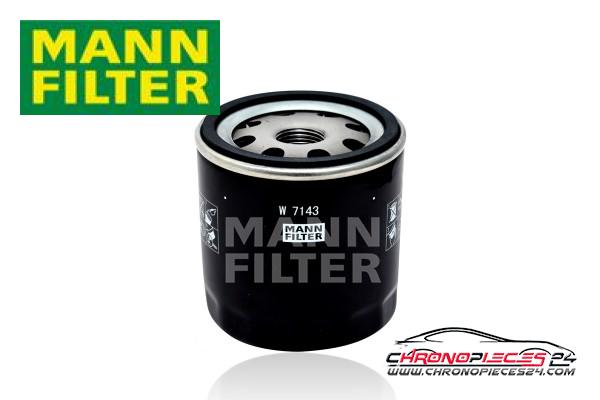 Achat de MANN-FILTER W 714/3 Filtre à huile pas chères