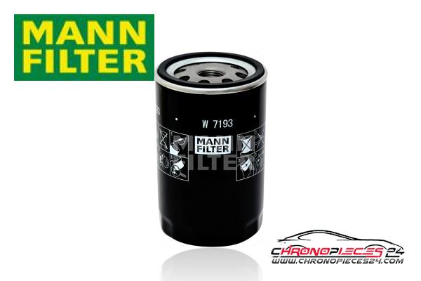 Achat de MANN-FILTER W 719/3 Filtre à huile pas chères