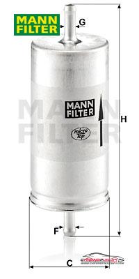 Achat de MANN-FILTER WK 413 Filtre à carburant pas chères