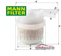 Achat de MANN-FILTER WK 42/10 Filtre à carburant pas chères