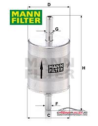 Achat de MANN-FILTER WK 52/1 Filtre à carburant pas chères