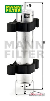 Achat de MANN-FILTER WK 521/2 Filtre à carburant pas chères