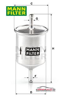 Achat de MANN-FILTER WK 66 Filtre à carburant pas chères