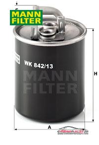 Achat de MANN-FILTER WK 842/13 Filtre à carburant pas chères