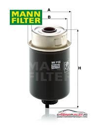 Achat de MANN-FILTER WK 8155 Filtre à carburant pas chères