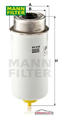 Achat de MANN-FILTER WK 8158 Filtre à carburant pas chères