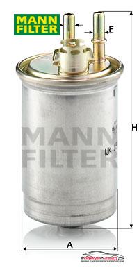 Achat de MANN-FILTER WK 853/7 Filtre à carburant pas chères