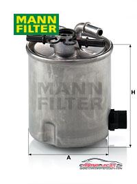 Achat de MANN-FILTER WK 9007 Filtre à carburant pas chères