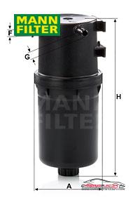 Achat de MANN-FILTER WK 9016 Filtre à carburant pas chères