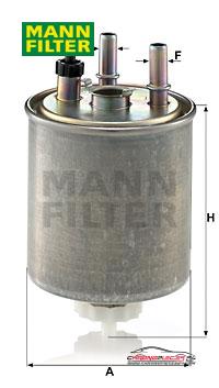 Achat de MANN-FILTER WK 9022 Filtre à carburant pas chères