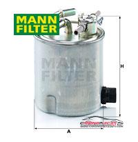 Achat de MANN-FILTER WK 9025 Filtre à carburant pas chères