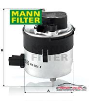 Achat de MANN-FILTER WK 939/13 Filtre à carburant pas chères