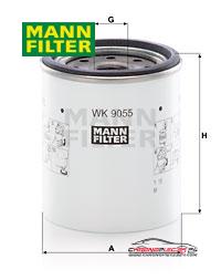 Achat de MANN-FILTER WK 9055 z Filtre à carburant pas chères