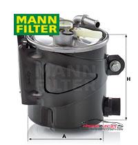 Achat de MANN-FILTER WK 919/1 Filtre à carburant pas chères