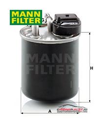 Achat de MANN-FILTER WK 820/20 Filtre à carburant pas chères