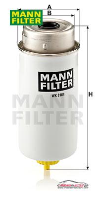 Achat de MANN-FILTER WK 8104 Filtre à carburant pas chères