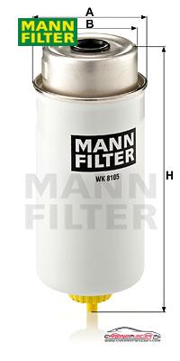 Achat de MANN-FILTER WK 8105 Filtre à carburant pas chères