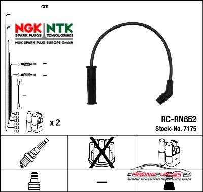 Achat de NGK 7175 Kit de câbles d'allumage pas chères