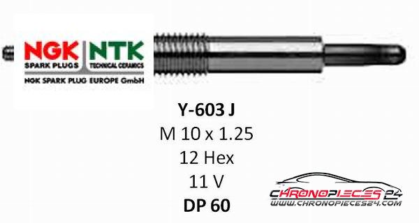 Achat de NGK 8838 Bougie de préchauffage D-Power pas chères