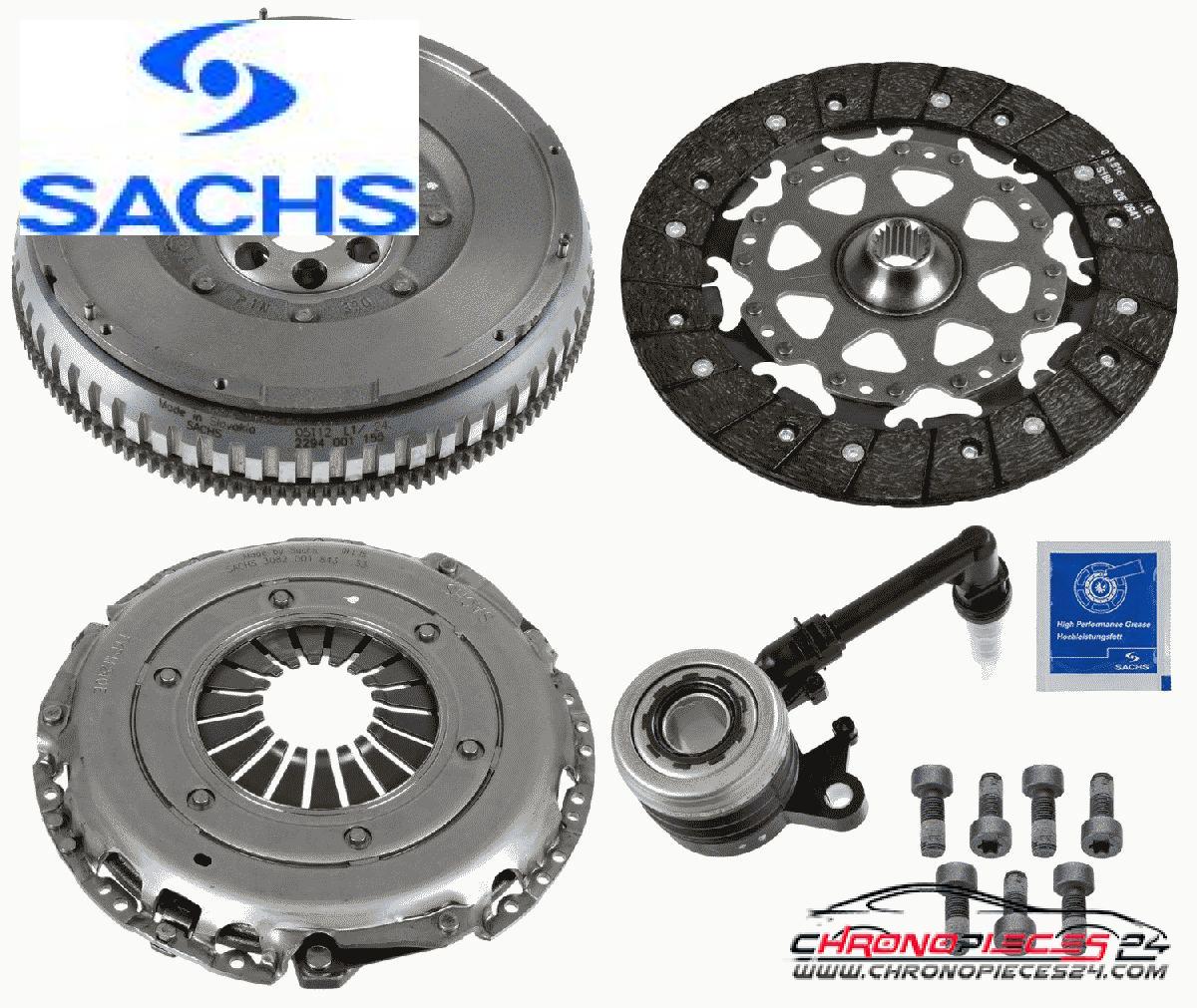 Achat de SACHS 2290 601 092 Kit d'embrayage ZMS Modul XTend plus CSC pas chères