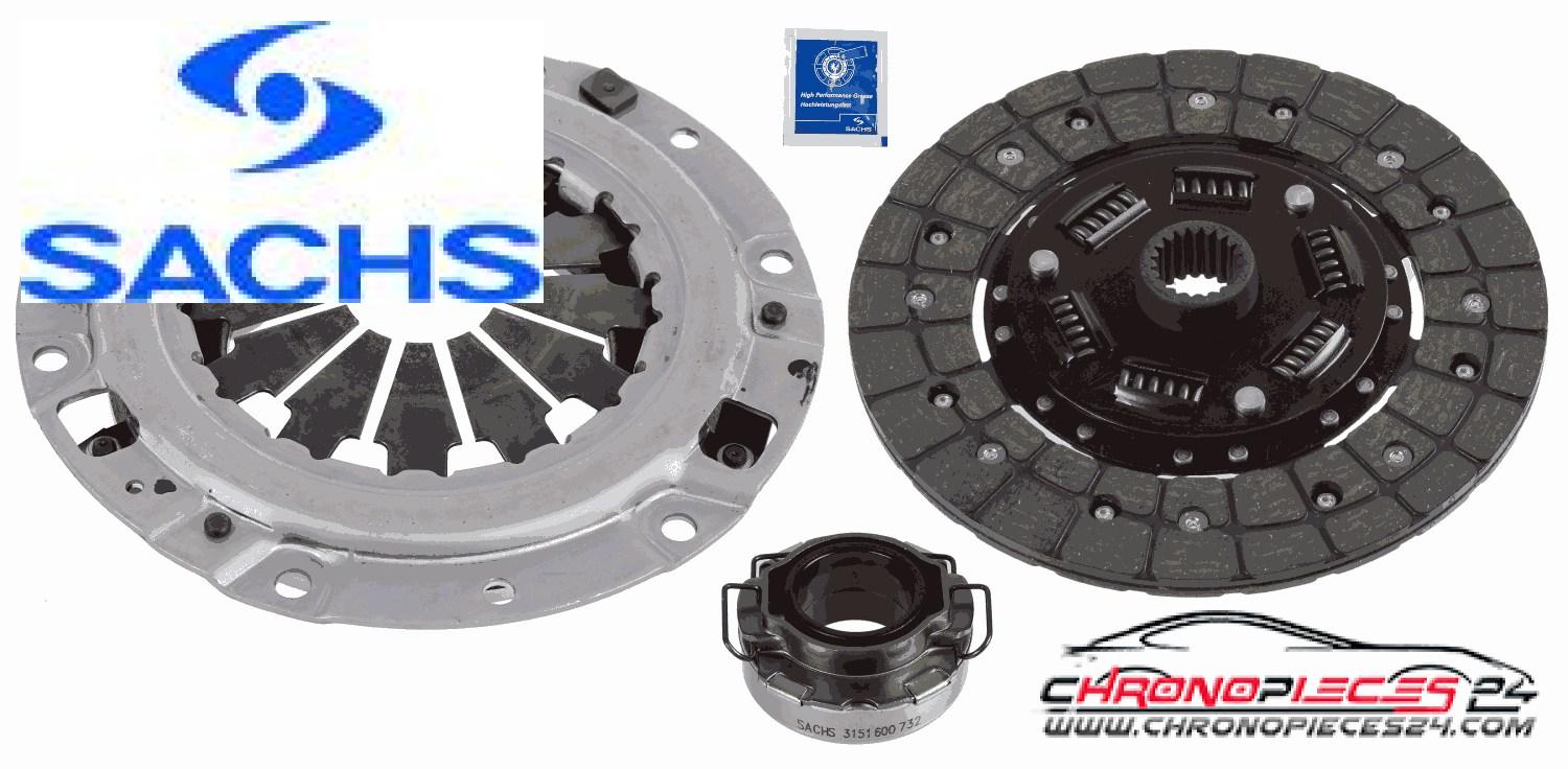 Achat de SACHS 3000 858 301 Kit d'embrayage pas chères