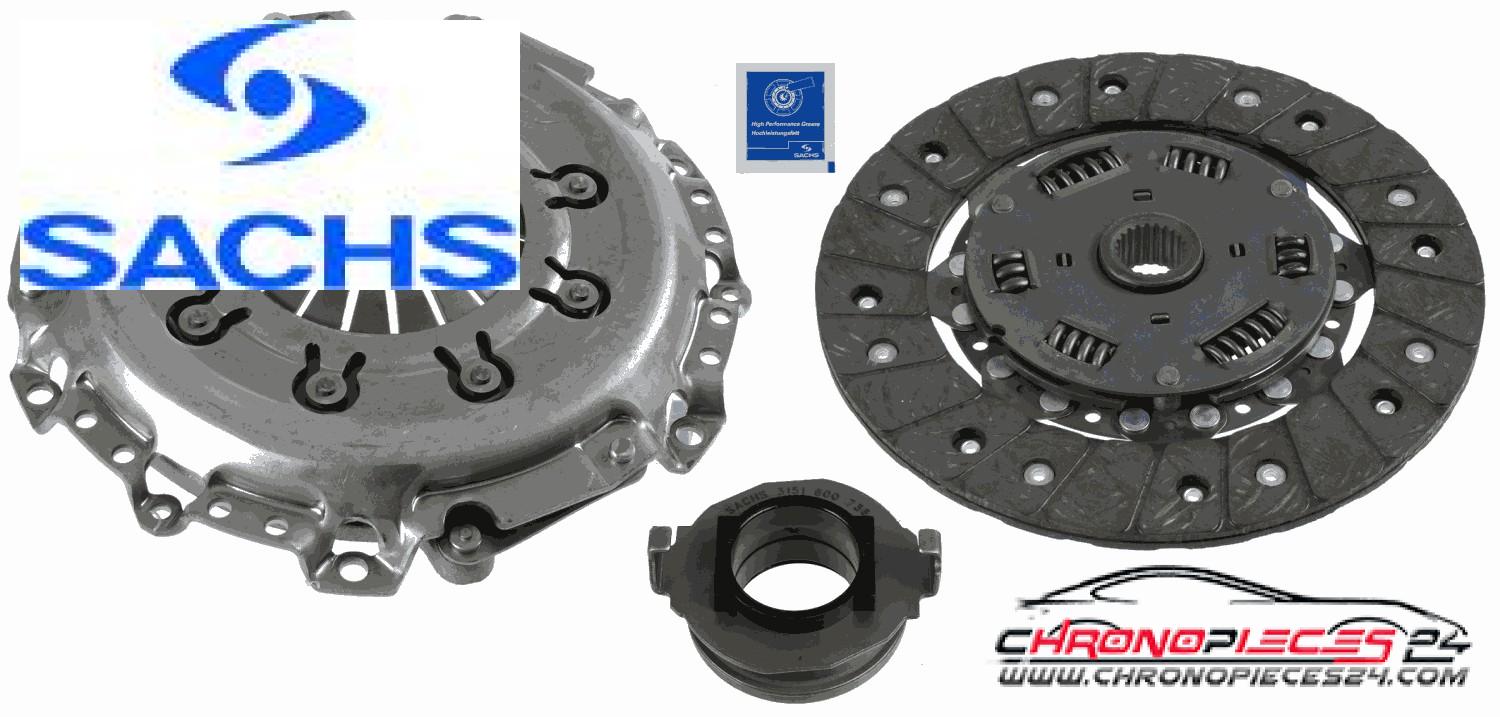 Achat de SACHS 3000 951 970 Kit d'embrayage pas chères