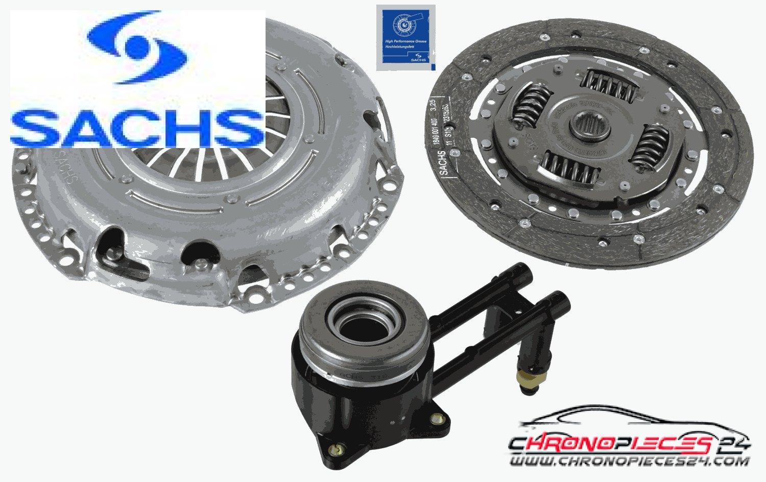 Achat de SACHS 3000 990 088 Kit d'embrayage Kit plus CSC pas chères