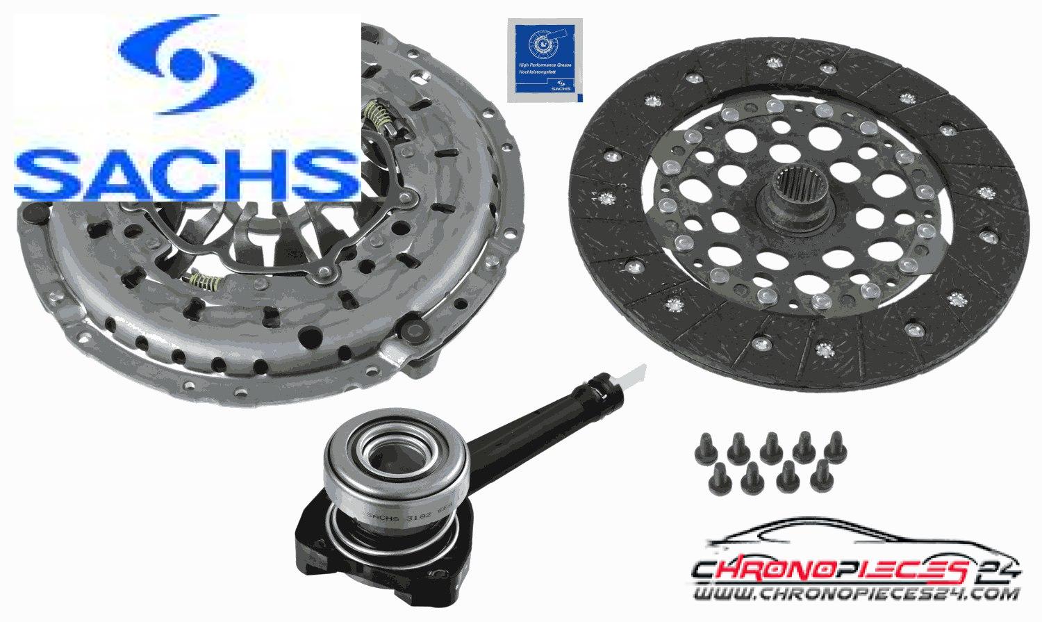 Achat de SACHS 3000 990 116 Kit d'embrayage XTend Kit plus CSC pas chères