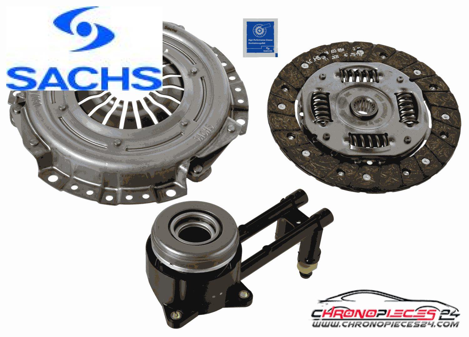 Achat de SACHS 3000 990 214 Kit d'embrayage Kit plus CSC pas chères