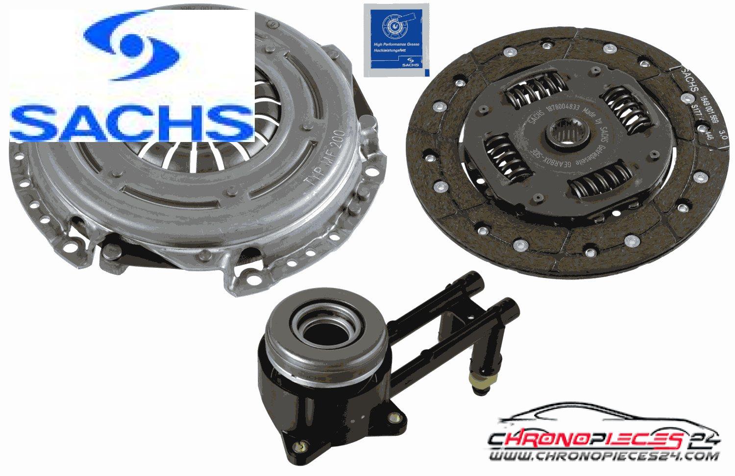 Achat de SACHS 3000 990 314 Kit d'embrayage Kit plus CSC pas chères