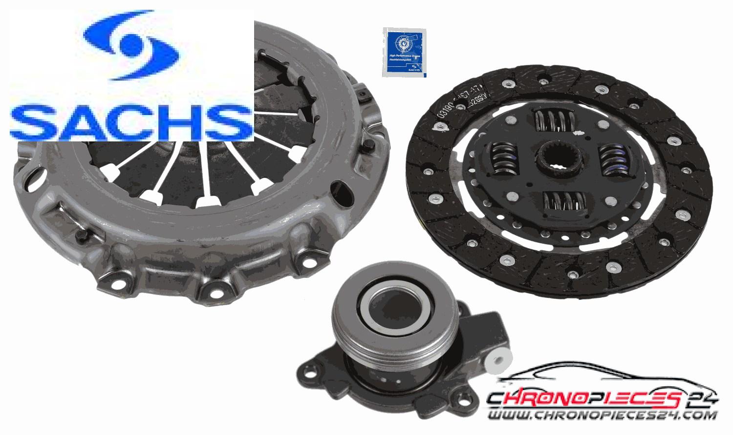 Achat de SACHS 3000 990 477 Kit d'embrayage Kit plus CSC pas chères