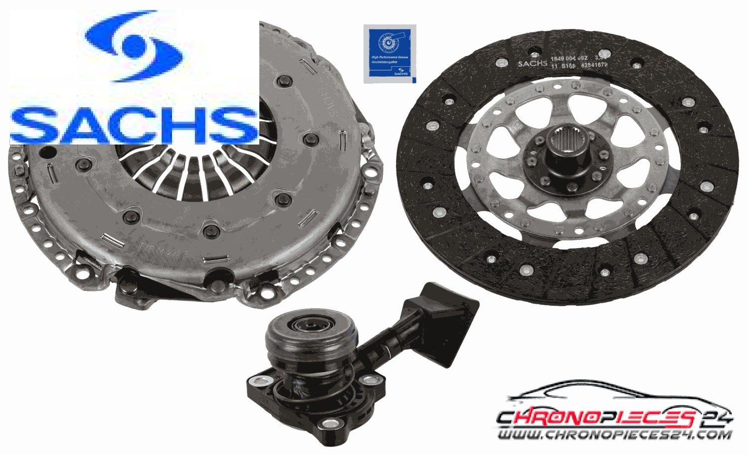 Achat de SACHS 3000 990 558 Kit d'embrayage XTend Kit plus CSC pas chères