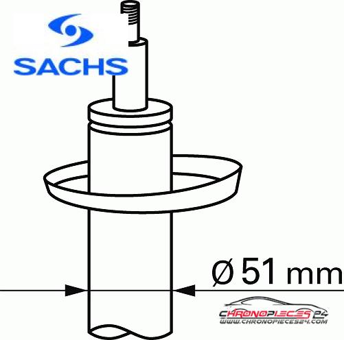 Achat de SACHS 313 671 Amortisseur pas chères