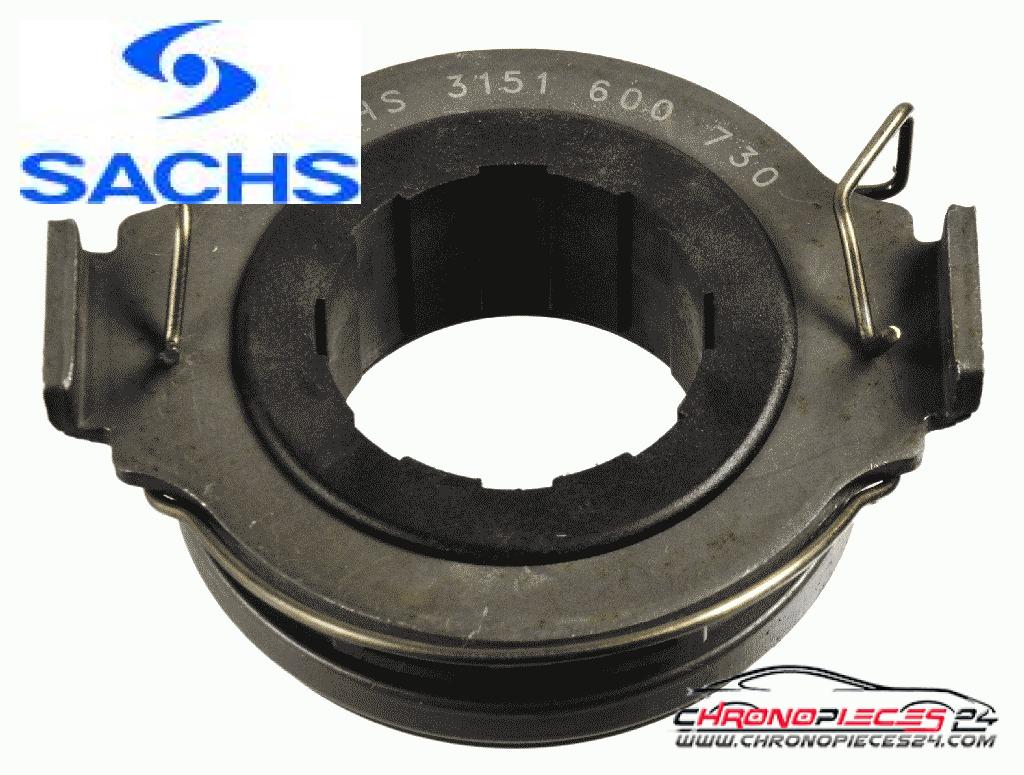 Achat de SACHS 3151 600 730 Butée de débrayage pas chères