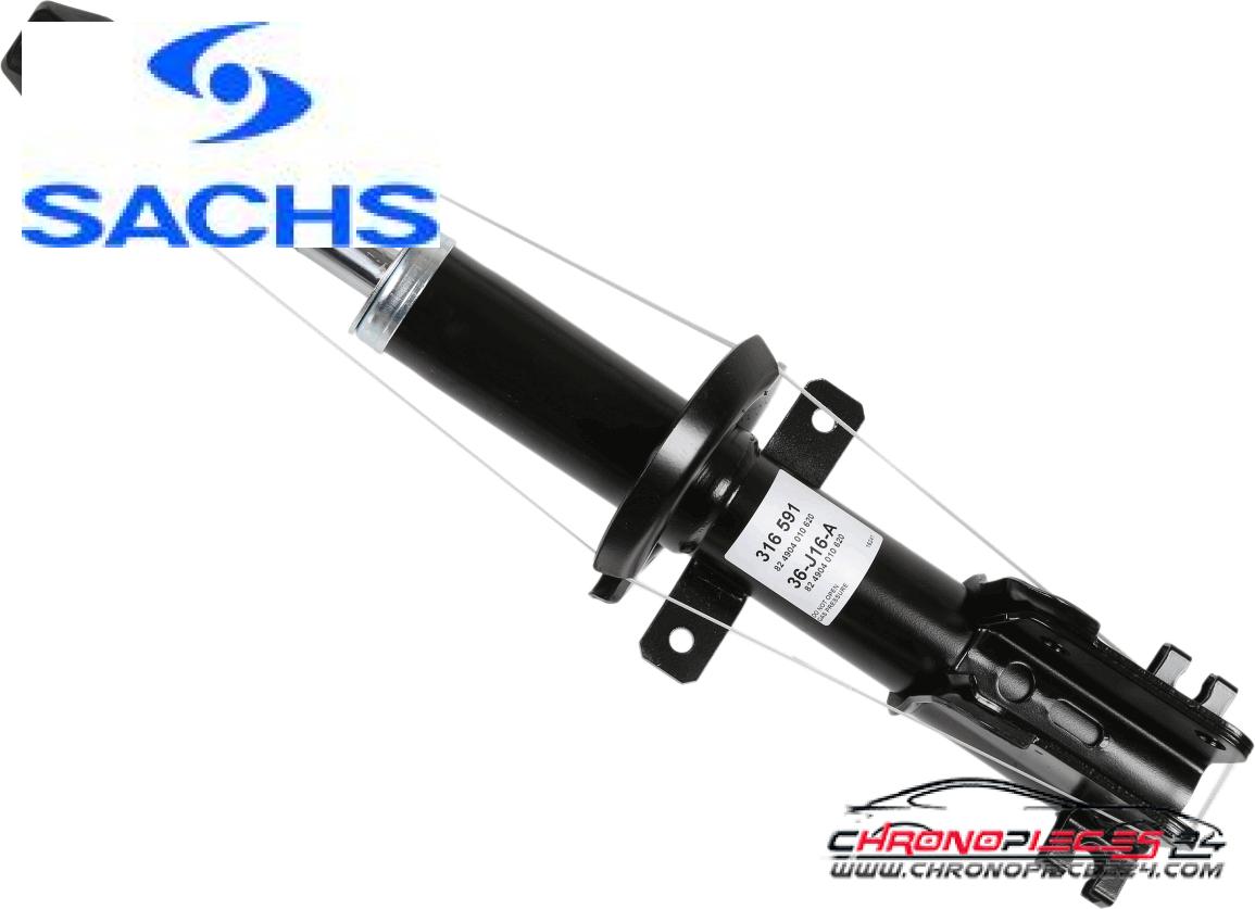 Achat de SACHS 316 591 Amortisseur pas chères