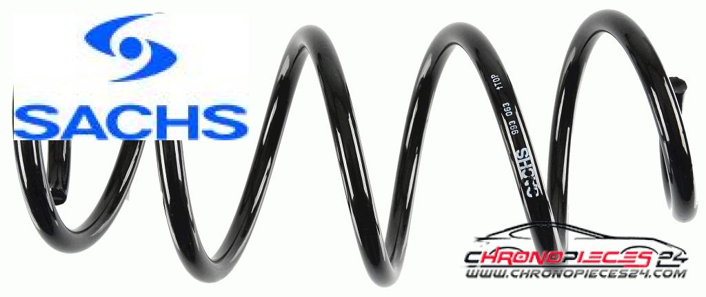 Achat de SACHS 993 063 Ressort de suspension pas chères