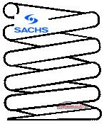 Achat de SACHS 996 071 Ressort de suspension pas chères