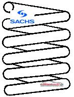 Achat de SACHS 996 131 Ressort de suspension pas chères