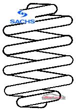 Achat de SACHS 997 652 Ressort de suspension pas chères