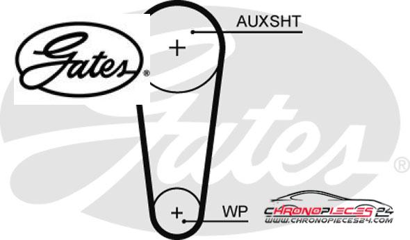 Achat de GATES 5683XS Courroie crantée pas chères