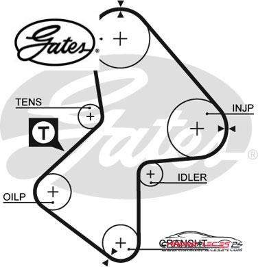 Achat de GATES K015486XS Kit de distribution pas chères