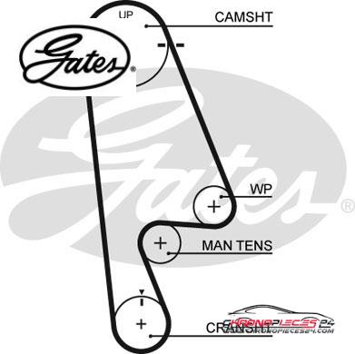 Achat de GATES K015480XS Kit de distribution pas chères