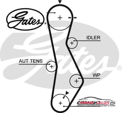 Achat de GATES K015579XS Kit de distribution pas chères