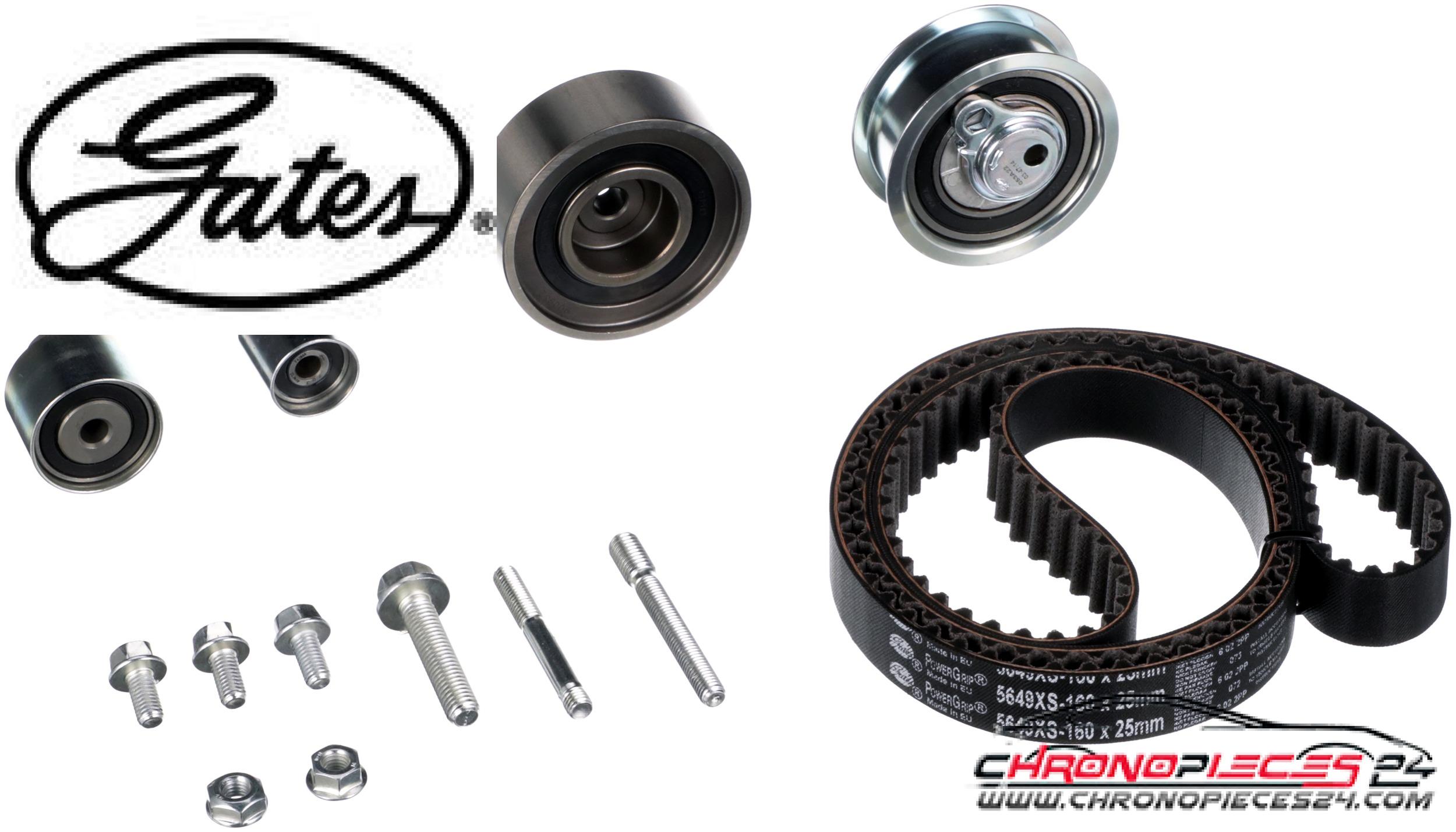 Achat de GATES K025649XS Kit de distribution pas chères